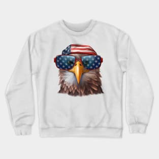 Biker Eagle Crewneck Sweatshirt